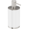 Mexen Triv stovimas muilo dozatorius, baltas/šlifuotas nikelis - 70A33059-97W