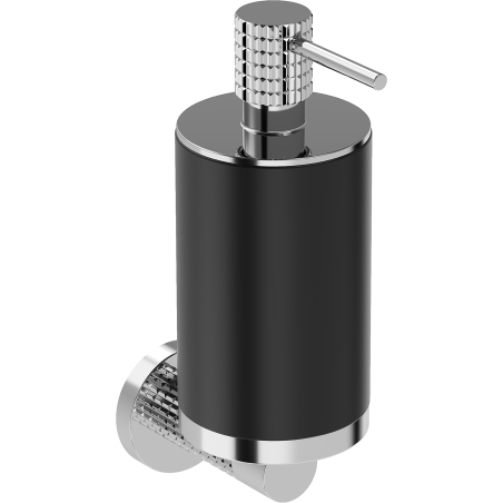 Mexen Triv muilo dozatorius, juodas/chromas - 70A33058-00B