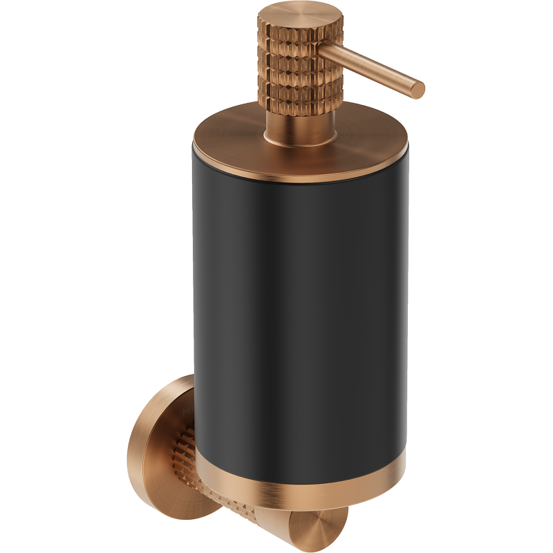 Mexen Triv muilo dozatorius, juodas/valcuotas varis - 70A33058-65B