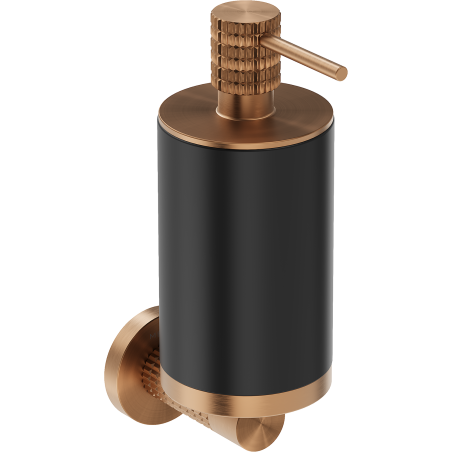 Mexen Triv muilo dozatorius, juodas/valcuotas varis - 70A33058-65B