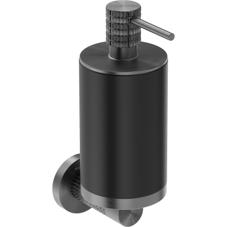 Mexen Triv muilo dozatorius, juodas/šlifuotas pilka - 70A33058-66B