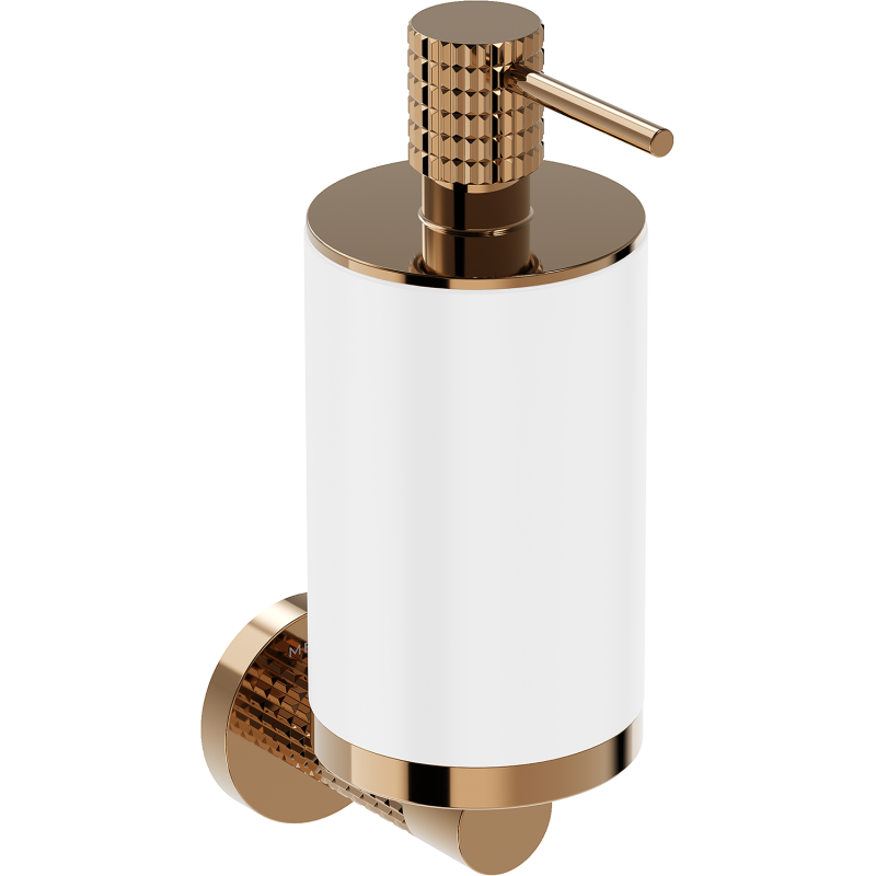 Mexen Triv muilo dozatorius, baltas/rožinis auksas - 70A33058-60W