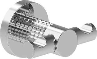 Mexen Triv dvigubas rankšluosčių laikiklis, chromas - 70A33012-00