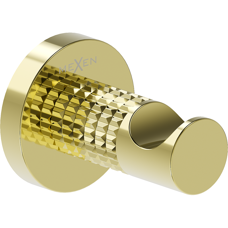 Mexen Triv rankšluosčių kabliukas, auksinis - 70A33011-50