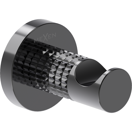 Mexen Triv rankšluosčių kabliukas, juodas chromas - 70A33011-73