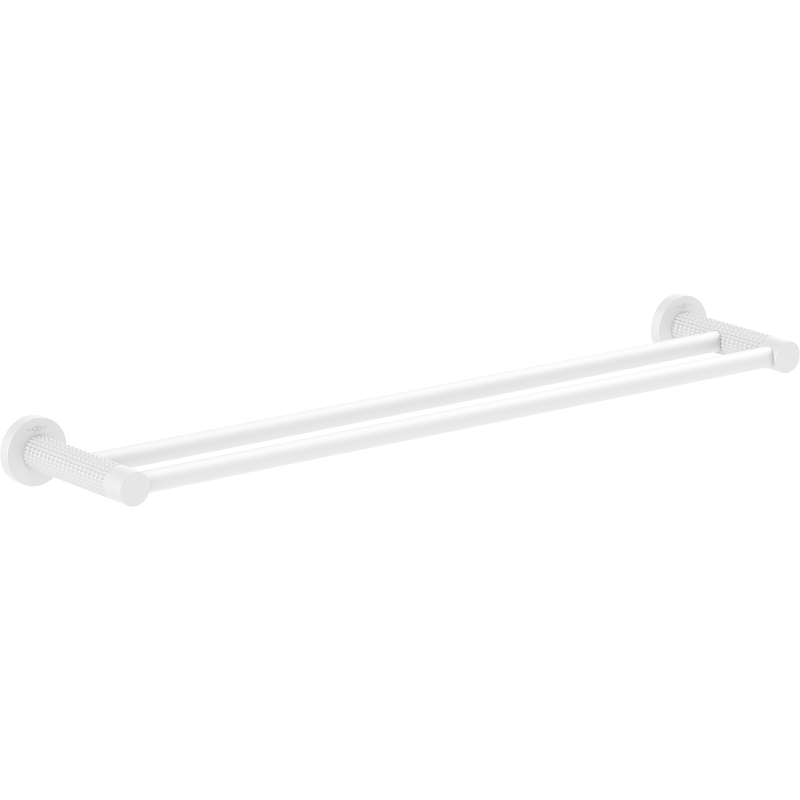 Mexen Triv dvigubas rankšluosčių kabykla, balta - 70A33047-20