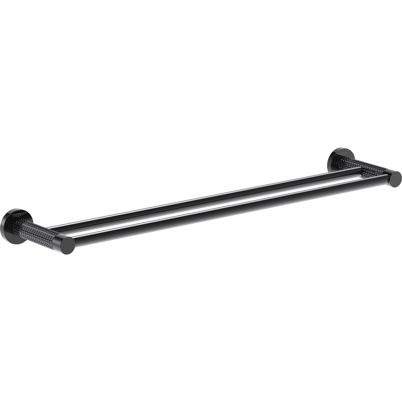 Mexen Triv dvipusis rankšluosčių laikiklis, juodas chromas - 70A33047-73