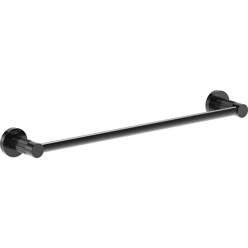 Mexen Triv rankšluosčių kabykla, juodas chromas - 70A33043-73
