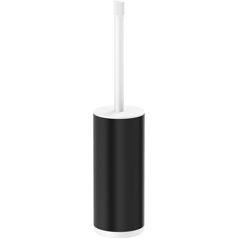 Mexen Triv stovimas tualeto šepetys, juodas/baltas - 70A33073-20B