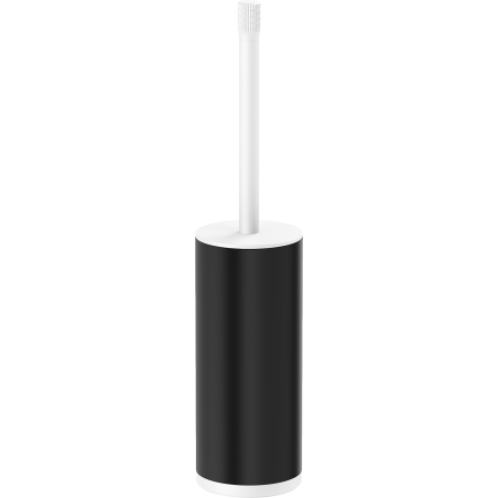 Mexen Triv stovimas tualeto šepetys, juodas/baltas - 70A33073-20B