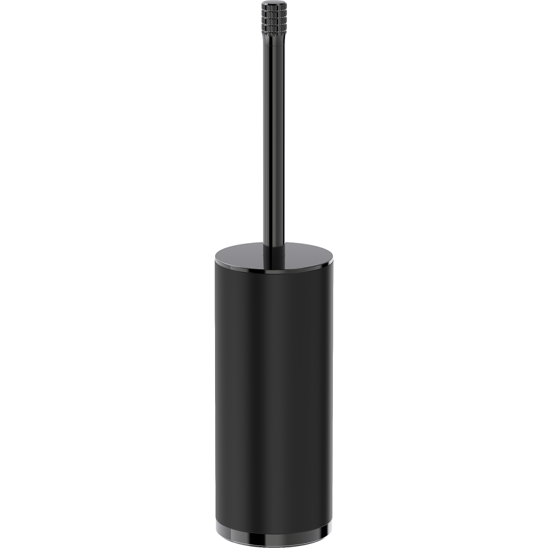 Mexen Triv pastatoma tualeto šepetė, juodos/blizgios chromo spalvos - 70A33073-73B