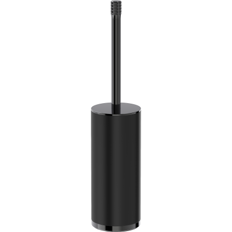 Mexen Triv pastatoma tualeto šepetė, juodos/blizgios chromo spalvos - 70A33073-73B