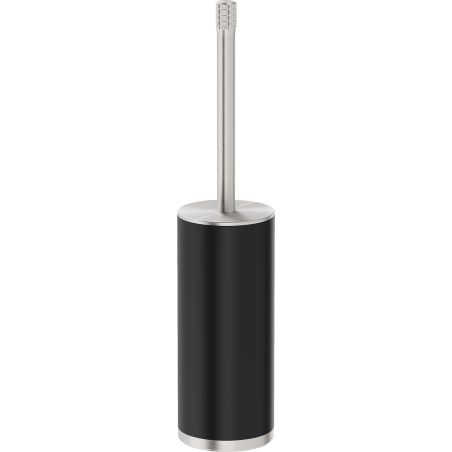 Mexen Triv stovimas tualeto šepetys, juodas/natūralus šlifuotas - 70A33073-97B