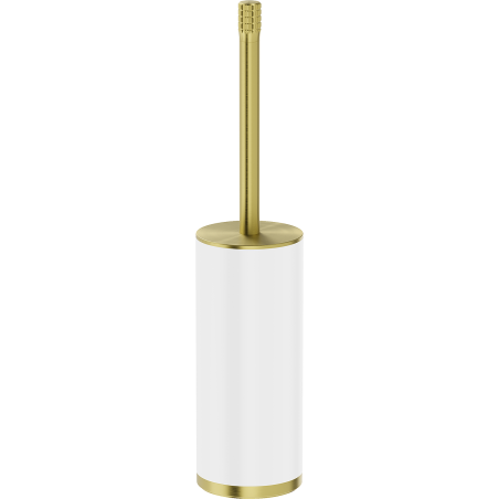 Mexen Triv stovinti tualeto šepetys, balta/auksinė šlifuota - 70A33073-55W