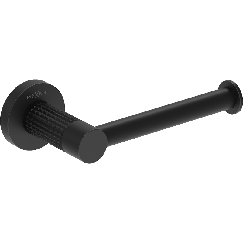 Mexen Triv tualetinio popieriaus laikiklis, juodas - 70A33025-70