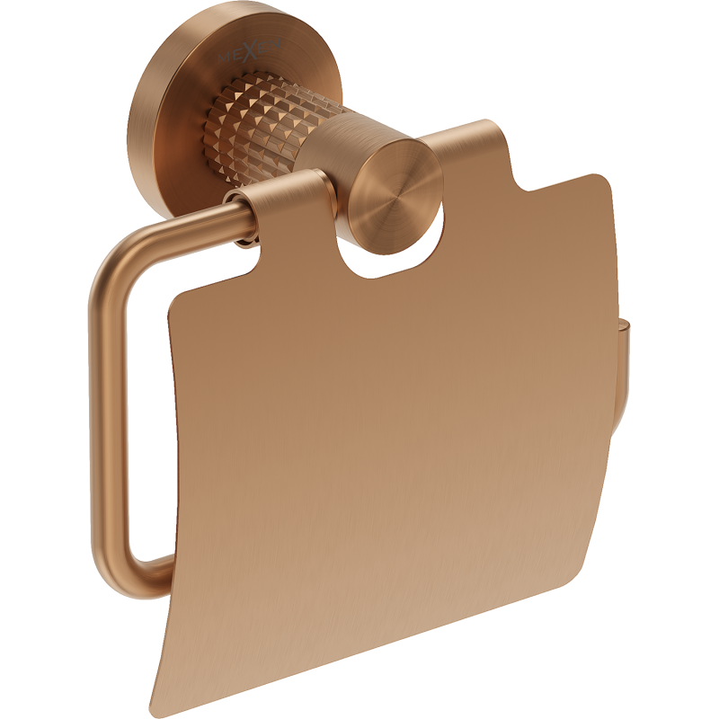 Mexen Triv tualetinio popieriaus laikiklis, šlifuotas varis - 70A33021-65