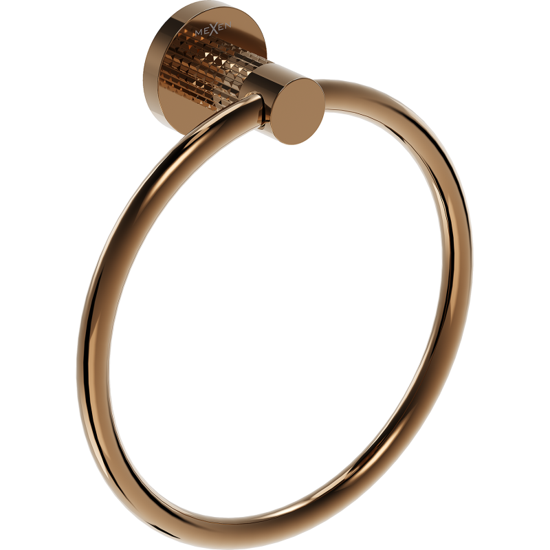 Mexen Triv rankšluosčių kabykla, rožinis auksas - 70A33031-60
