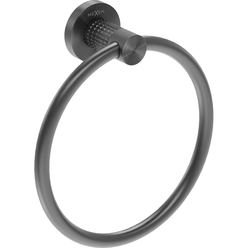 Mexen Triv rankšluosčių kabykla, šlifuota pilka - 70A33031-66