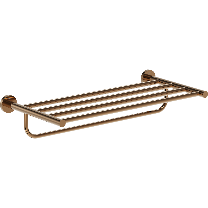 Mexen Ovio rankšluosčių lentyna, rožinis auksas - 70A19581-60