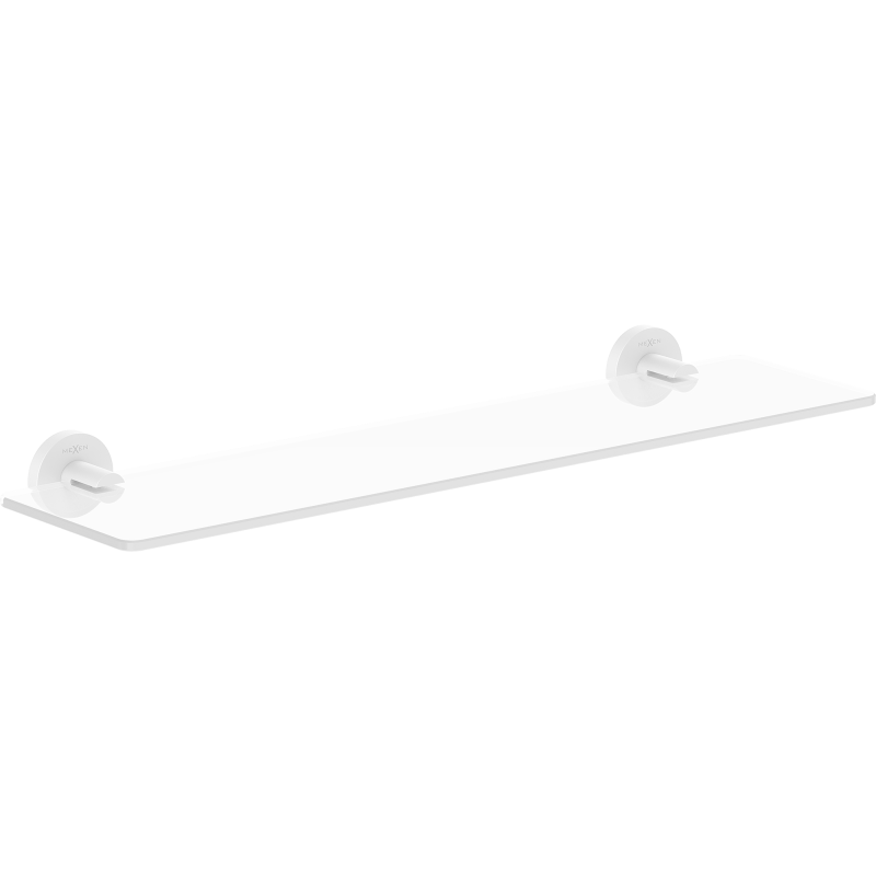 Mexen Ovio kabanti stiklinė lentyna, balta - 70A19561-20