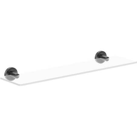 Mexen Ovio kabanti stiklinė lentyna, šautuvo pilkas šlifuotas - 70A19561-66