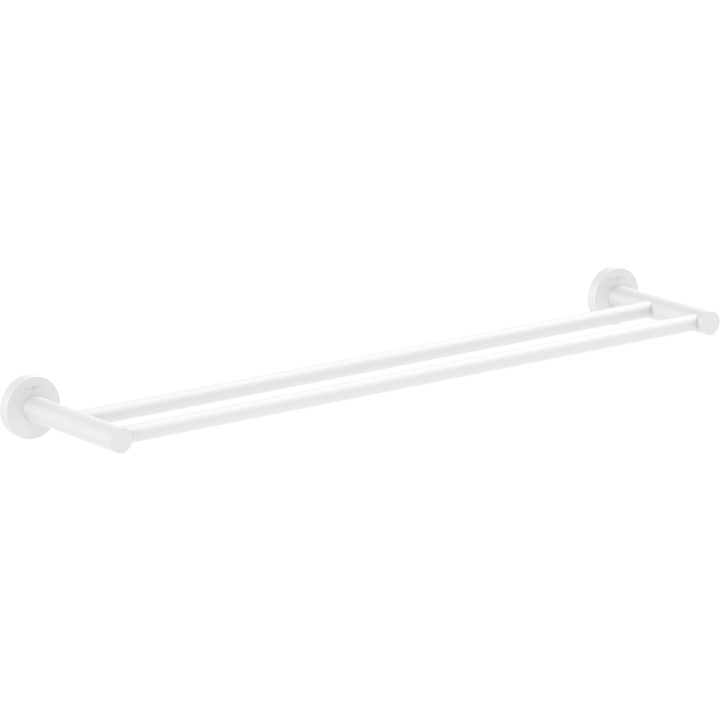Mexen Ovio dvivietis rankšluosčių laikiklis, baltas - 70A19547-20