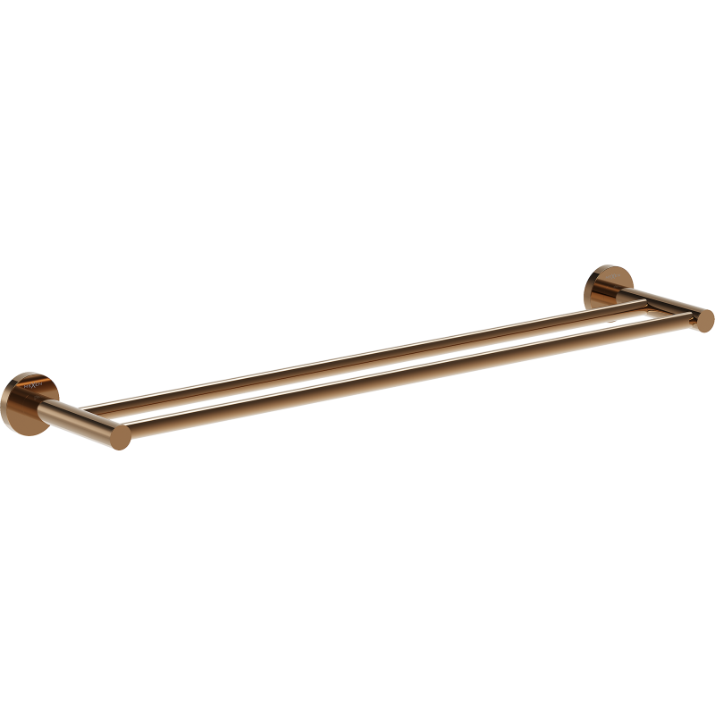 Mexen Ovio dvigubas rankšluosčių laikiklis, rožinis auksas - 70A19547-60