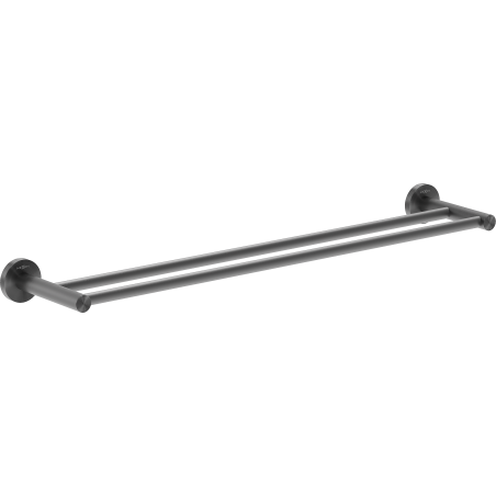 Mexen Ovio dvipusis rankšluosčių laikiklis, pilka matinė šepetėta - 70A19547-66