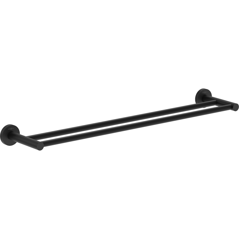 Mexen Ovio dvivietis rankšluosčių laikiklis, juodas - 70A19547-70