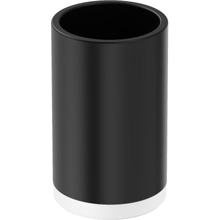 Mexen Triv stovimas dantų šepetėlių laikiklis, juodas/baltas - 70A33053-20B