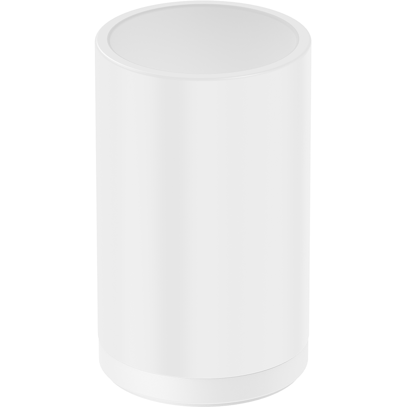 Mexen Triv stovintis dantų šepetėlių puodelis, baltas - 70A33053-20W