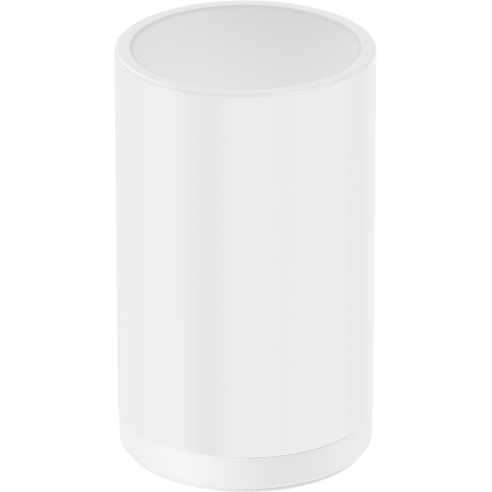 Mexen Triv stovintis dantų šepetėlių puodelis, baltas - 70A33053-20W