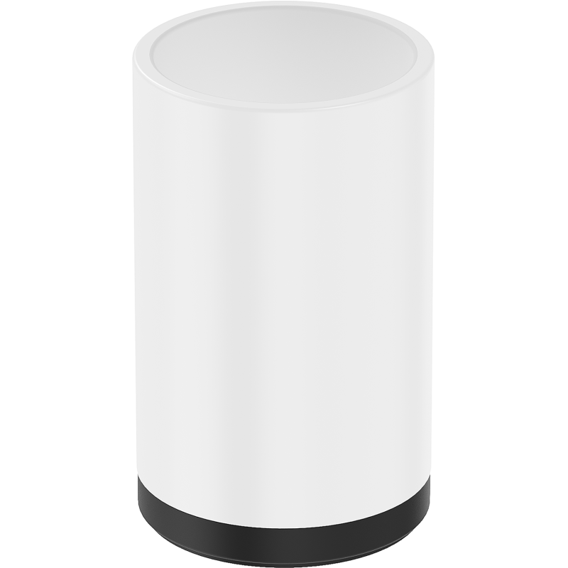 Mexen Triv stovintis dantų šepetėlių laikiklis, baltas/juodas - 70A33053-70W