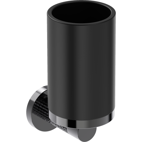 Mexen Triv dantų šepetėlių laikiklis, juodas/black chrome - 70A33051-73B