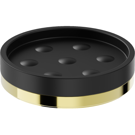 Mexen Triv stovimas muilo indelis, juodas/auksinis - 70A33057-50B