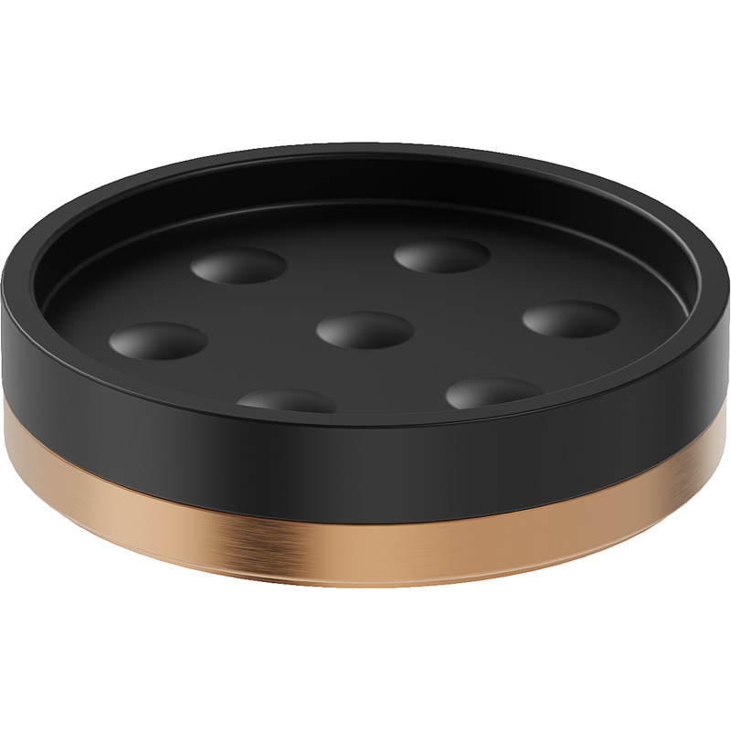 Mexen Triv muilinė stovinti, juoda/varis šlifuotas - 70A33057-65B