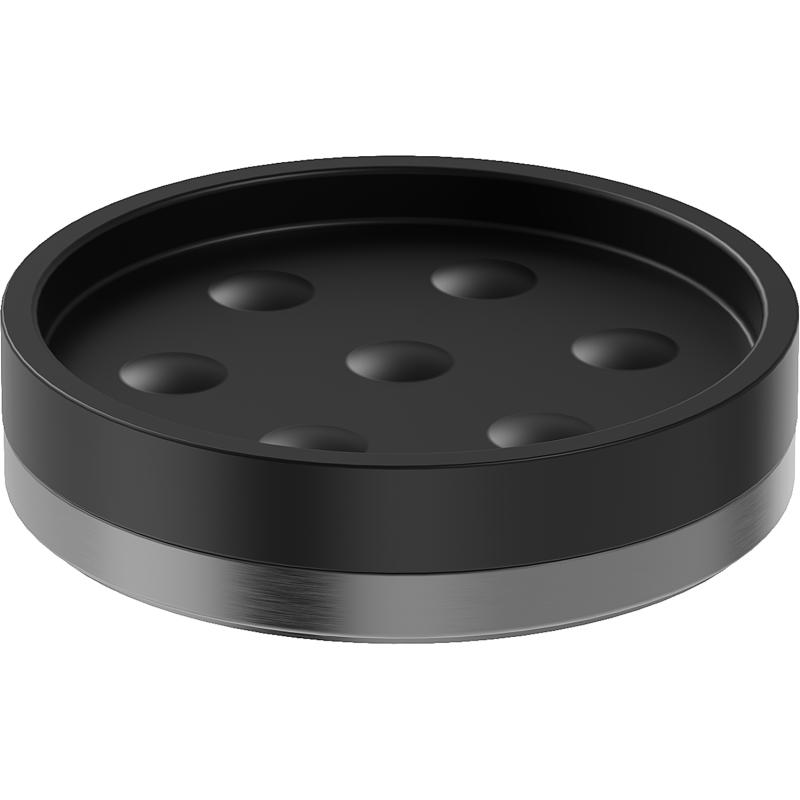 Mexen Triv stovinti muilinė, juoda/graužtas pilka šepečiuota - 70A33057-66B