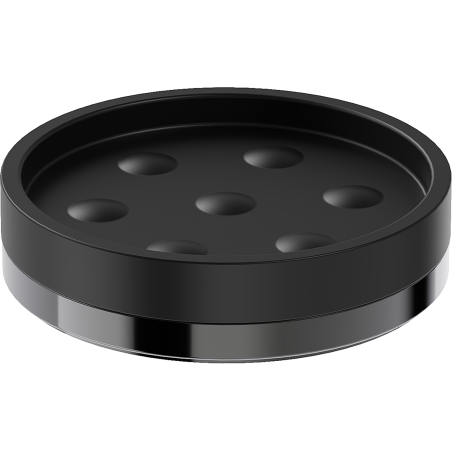 Mexen Triv muilo laikiklis stovimas, juodas / juodas chromas - 70A33057-73B