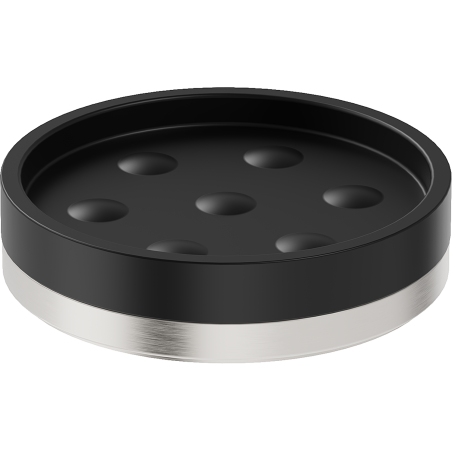 Mexen Triv muilinė stovinti, juoda/nickelis šepečiuotas - 70A33057-97B