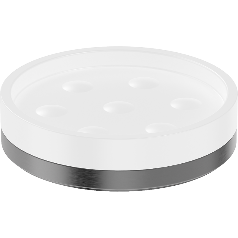 Mexen Triv dėklas stovas, balta/gun gray šlifuotas - 70A33057-66W