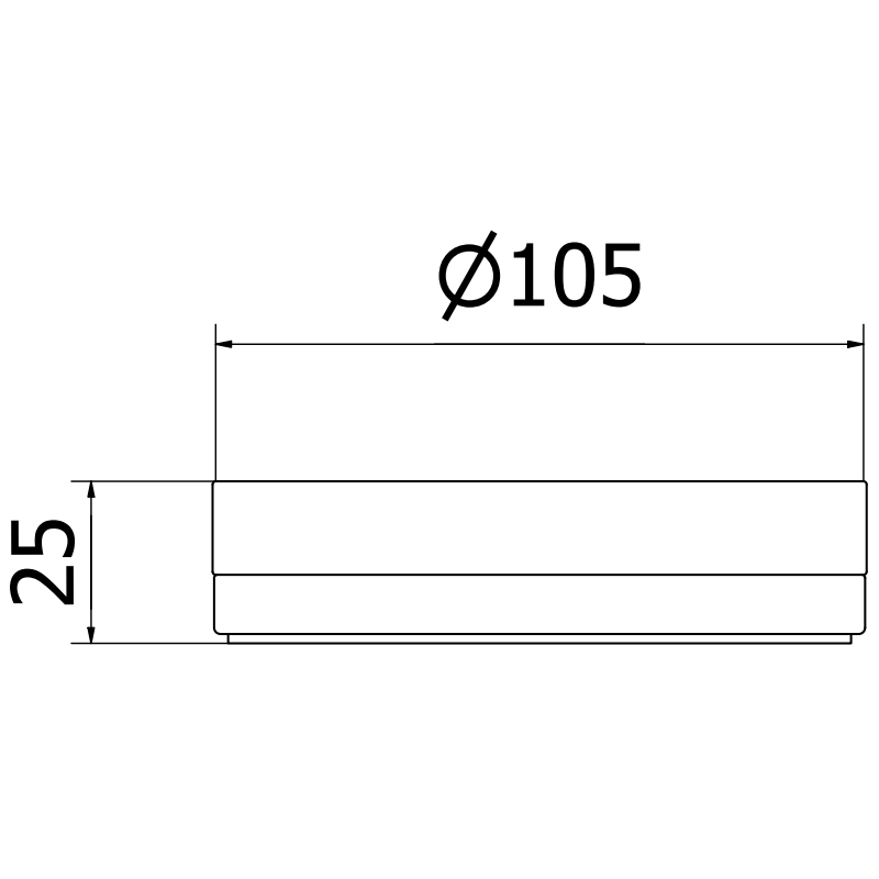 Mexen Triv laikiklis muilui, baltas/juodas - 70A33057-70W