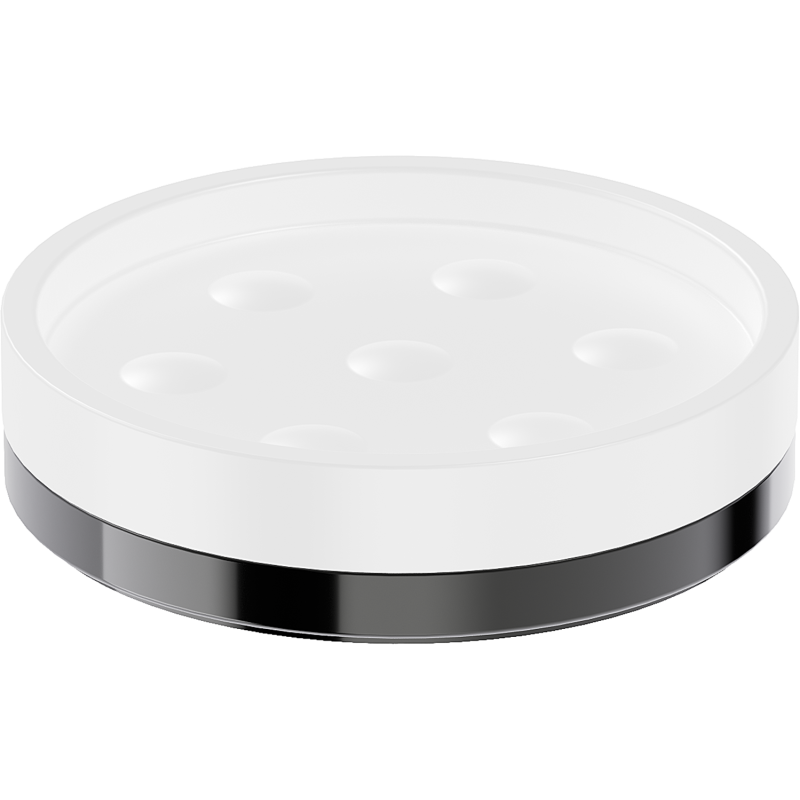 Mexen Triv stovintis muilo indelis, baltas/juodas chromas - 70A33057-73W