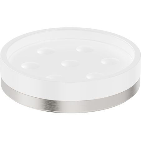 Mexen Triv muilinė stovinti, balta/šlifuotas nikelis - 70A33057-97W