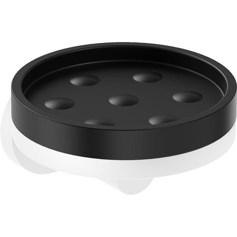 Mexen Triv muilo dozatorius, juodas/baltas - 70A33055-20B