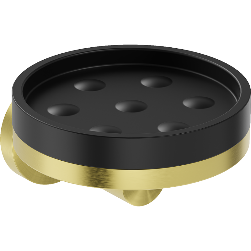 Mexen Triv muilinė, juoda/aukso šlifuota - 70A33055-55B