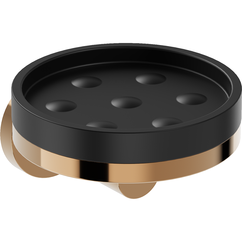 Mexen Triv muilinė, juoda/rožinis auksas - 70A33055-60B