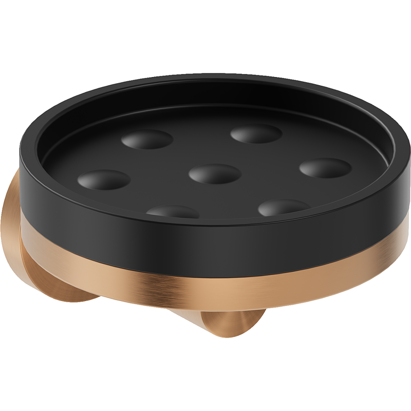 Mexen Triv muilinė, juoda/varis poliruota - 70A33055-65B