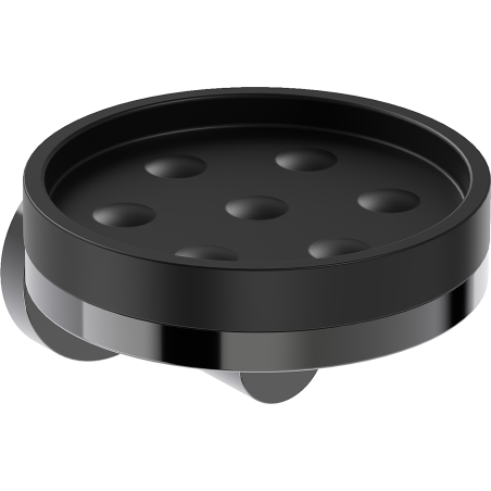 Mexen Triv muilo indelis, juodas/juodas chromas - 70A33055-73B