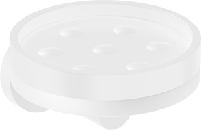 Mexen Triv muilo indas, baltas - 70A33055-20W