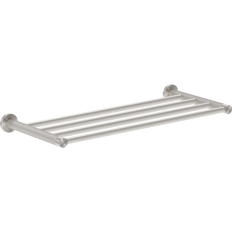 Mexen Triv rankšluosčių lentyna, šlifuotas nikelis - 70A33082-97